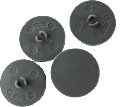 0282 Stansplaten (geschikt voor P1100 & P2200) Grijs, Pak van 4