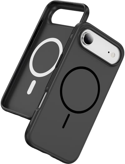 Hoesje Geschikt voor iPhone 17 Air - Zwart - Geschikt voor MagSafe - Magnetische Zachte Liquid Siliconen Back Cover Case