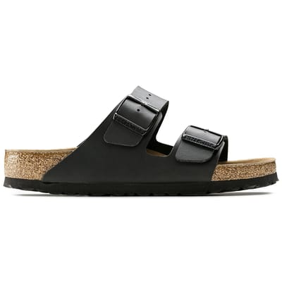 Birkenstock Arizona Slippers Zwart Zacht Voetbed Smal Maat 42