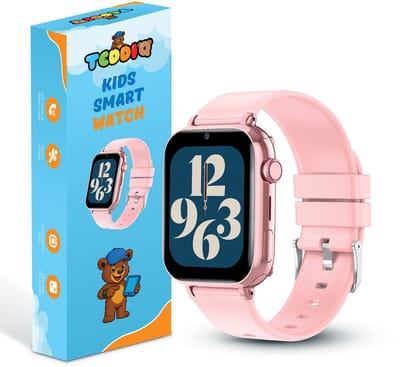 TeddiQ 4G Smartwatch - GPS Kinder Smartwatch - GPS Tracker & Videobellen - Roze - WhatsApp & Spraakmemo’s - SOS knop - Smartwatch Kinderen