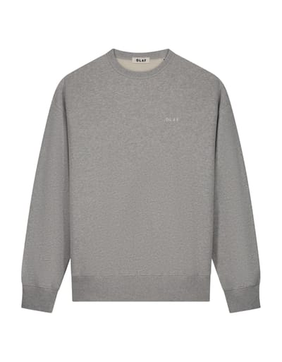 Olaf Western Logo Sweaters Grijs M260204