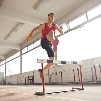 1 stuks hoofdband en 2 stuks zweetbanden elastische antislip zweetband polssteunband voor sport hardlopen gray