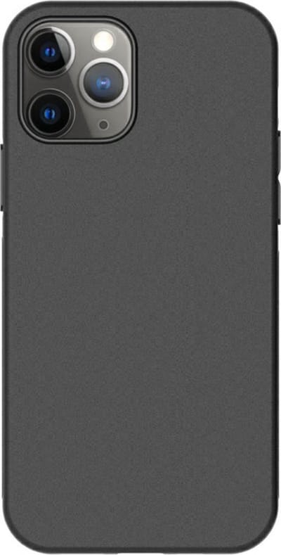 Peachy TPU hoesje geschikt voor iPhone 12 Pro Max - zwart