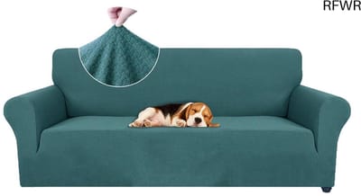 RFWR® Elastische Bankhoes 3 Zits Voor Woonkamer - Krasbestendig en Ademend