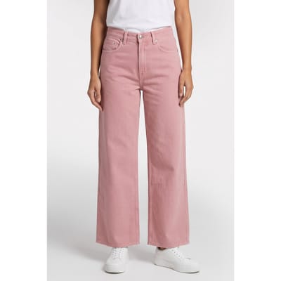 ARKET Cloud Wide Denim Pink Size: W27 | Wide-Leg & Flared Pants Outlet | Dames | Roze