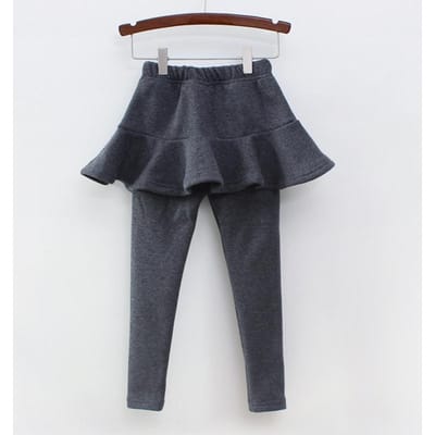 Effen Kleur Meisjes Broek Kinder Leggings 2-10J Kinderkleding Lente Herfst Katoen Leggings Warm Baby Meisje Rok-Broek 120cm