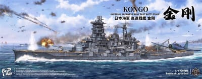 Border Model Modelbouwpakket Schepen - BS006 Battlecruiser Kongo - WWII Kongo-klasse - Japans Slagschip Plastic - 1:350 - Modelbouw