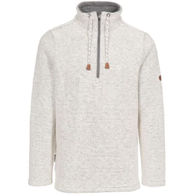 Trespass Heren Falmouthfloss Sweatshirt (Gebroken wit)