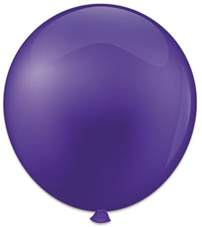 Ballonnen kristal paars (61cm, 10st)