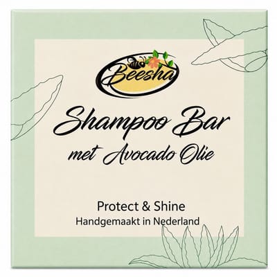 Beesha - Shampoo Bar Protect & Shine - Vegan - Sulfaatvrij - Parabeenvrij - CG Proof