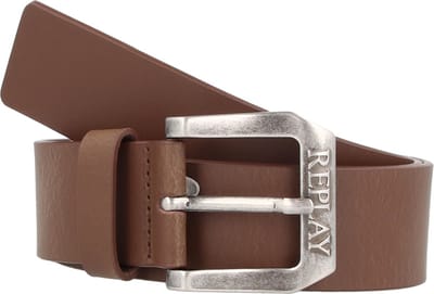 Replay Riem Leer - Dames - 95 cm - dk brown wood