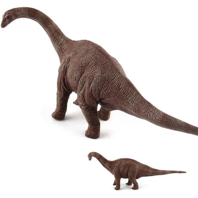 Herbivoor Dinomodel Apatosaurus Gesimuleerde Dinosaurus Actiefiguren Realistische Woondecoratie Jurassic Dinosaurus Verjaardagscadeaus gray