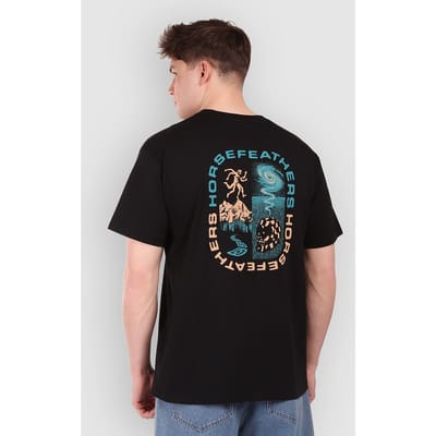 Horsefeathers Instinct T-shirt (zwart) - M