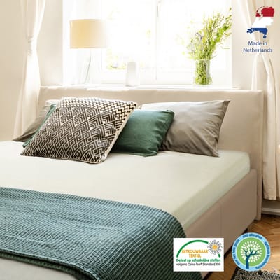 Matras Izi Sleep - 80x190 - koudschuim - premium plus tijk - 15 cm - medium