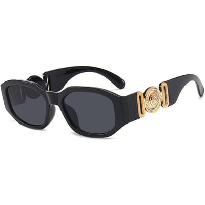 Nouveaux Lunettes de Soleil Rétro Haute Valeur pour Hommes et Femmes Mode PC Oeil de Chat Célébrité en Ligne Tendance gray