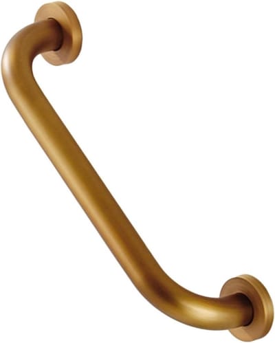 Badkamer handgreep - Veiligheidshandvat steun - Veilig opstaan - Antislip grip - 35 cm - Antiek brons