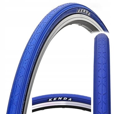 Kenda K152 Serie - Racefietsband - 700x25c - Gelijkmatige Wegdek - Niebieska