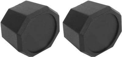 Allecto - Tennis Racket Butt Cap - Silicone End Cover - Verbeter grip - Duurzaam materiaal - Verzorging racket - Geschikt voor tennis en racquetball