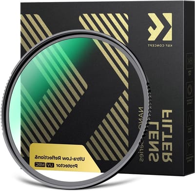 Ultra Low Reflective UV Filter 72mm met Schokbescherming, 9H Hardheid en 28 Laags Optisch Glas Coating voor Professionele Fotografie