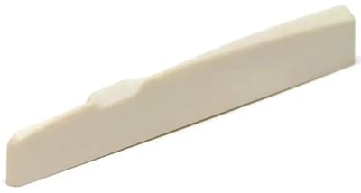 Graph Tech PQ 9276 C0 TUSQ Acoustic Guitar Saddle vlak, gecompenseerd, 3" lang