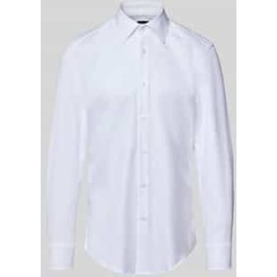 slim fit zakelijk overhemd van puur katoen model 'H-HANK-K'