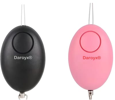 Daroyx Sound Defender® - Duopack 2 stuks - Veilig en legaal alternatief voor peperspray en smurfenspray zelfverdediging