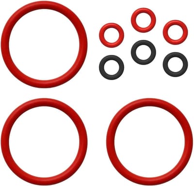 Set van 9 afdichtringen voor koffiezetapparaten, siliconen O-ringen voor Siemens EQ5, EQ6, EQ7, EQ8, Gaggenau, Bosch en Neff