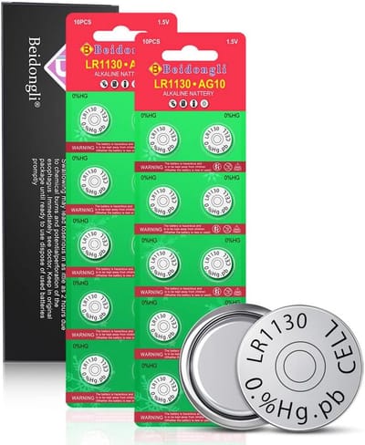 Alkaline knoopcellen LR1130 1,5V - 20 stuks