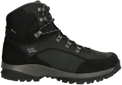 Hanwag BANKS SF EXTRA GTX M (012064) 12 - Heren waterdichte mid wandelschoenen - Black/Asphalt