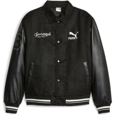 Herenjack Puma 621788_varsity_jacket_nero