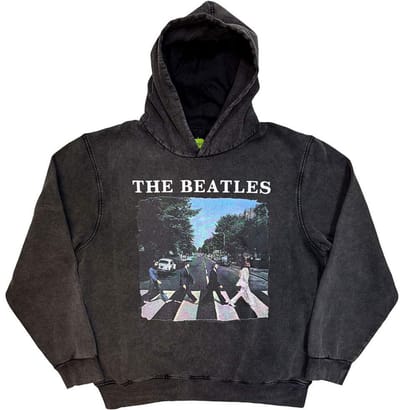 The Beatles - Abbey Road & Logo Hoodie/trui - M - Grijs