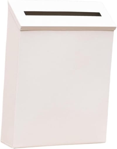 Brievenbus - Postbak - Veilig Post Opslaan - Modern Design - 29 x 22 x 6 cm - Zwart