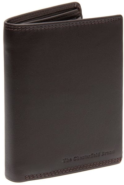 The Chesterfield Brand Portemonnee Leroy Wallet Brown Donkerbruin