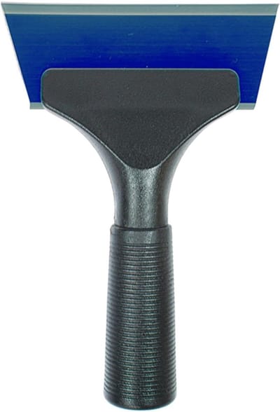 Siliconen Wisser - Ruitenschraper Glasreiniger - Auto Reinigen - Krasvrij Schoonmaken - 13 x 17.5 cm - Blauw