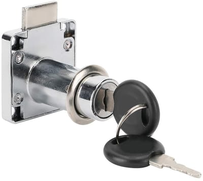 MTTproducts- Lade Slot 3 Stuks - Kast Slot - Ladeslot - Meubelslot - Verstelbare Sleutel - Zinklegering 38mm - Kastslot