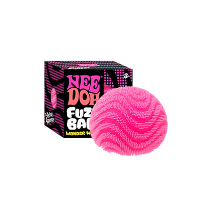 NeeDoh Fuzz Ball Wonder Waves Sensorische Stressverlichter Fidget Speelgoed, Bureau Sensorische Kubus, Anti-Angst Focus Knijpspeeltjes