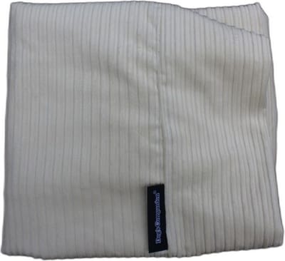 Dog's Companion hoes Hondenkussen / Hondenbed - S - 70 x 50 cm - Gebroken Wit Double Ribcord