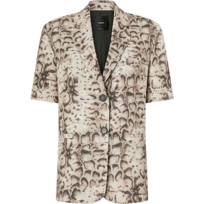 damesjassen Pinko - toastlinnen canvas jasje - beige