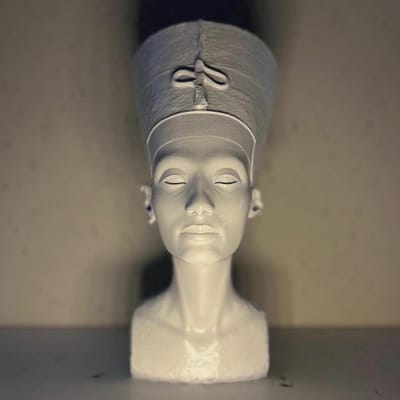 Sculptuur Queen Nefertiti 30cm | Neues Museum Berlin Replica | Standbeeld | Egyptian Sculpture | Ancient Egypt Art | Queen Nefertiti Statue | Home & Office Decor