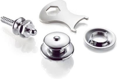 Loxx Tenax knop sluiting set - 10 stuks - zelftappers - montage sleutel