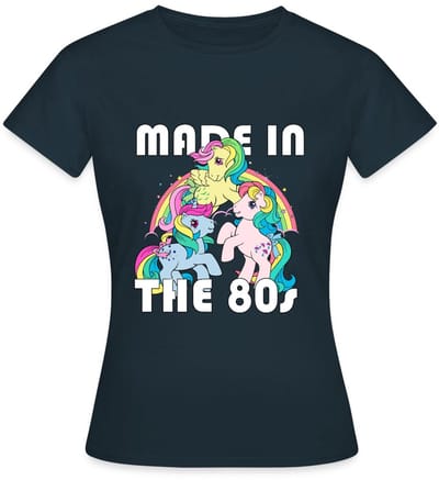 My Little Pony Retro Made In The 80's T-Shirt Dames