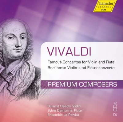 Sulamit Haecki, Sylvie Dambrine & ensemble Ense - Famous Concertos For Violin & Flute (2 CD)