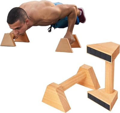 ZRSS® Parallettes voor Calisthenics - 2 Stuks Opdruksteunen - Push Up Bar - Voor Krachttraining - 25 cm