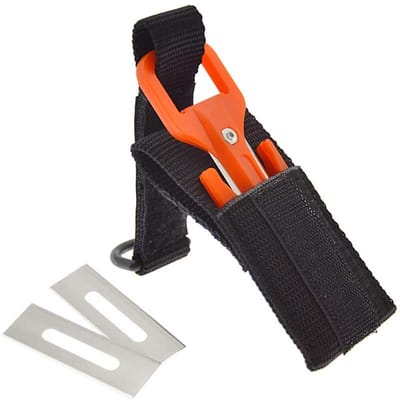 SPHProducts - Clean-UP Tool - Onderwater Line Cutter - Perfect voor duikers - Oranje - Snijden onderwater - Duikaccessoire - Compact formaat