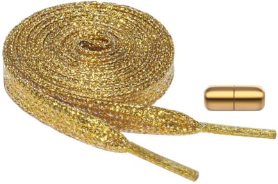 Dailygoody - Elastische veters - Veters zonder strikken - Metalen capsule voor optimale bevestiging - Universele schoenveters - Geschikt voor diverse ...