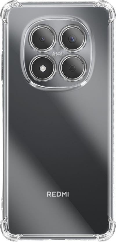 Mayaxess, Hoesje voor Redmi Note 15 Pro 4G van Siliconen met Versterkte Schokbestendige Hoeken, Transparant