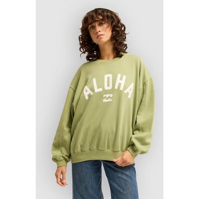 Billabong Kendall Aloha Sweatshirt Groen M Vrouw