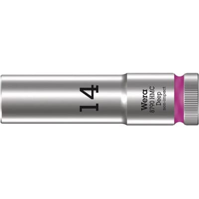 Wera 8790 HMC Deep Außen-6-kant 05004554001 Zeskant Dopsleutelinzetstuk 14 mm 1/2 14 mm 1 stuks 1/2