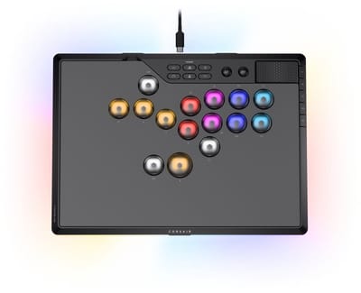 Corsair Novablade Pro - Draadloze Stickloze Hall-effect Controller - Rapid Trigger - PS5/PS4 & PC