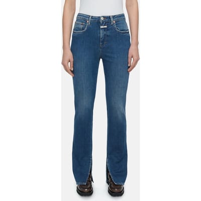 Closed Jaylen Jeans Dark Blue Size: W25L30 | Flared Outlet | Dames | Blauw